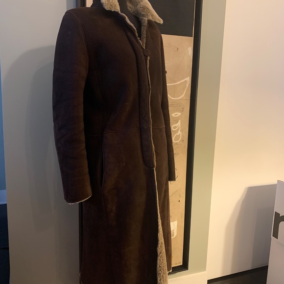 Shearling coat - Picture 2 of 7